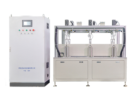 CNC Shape Glass Edge grinding Machine, 3 Station